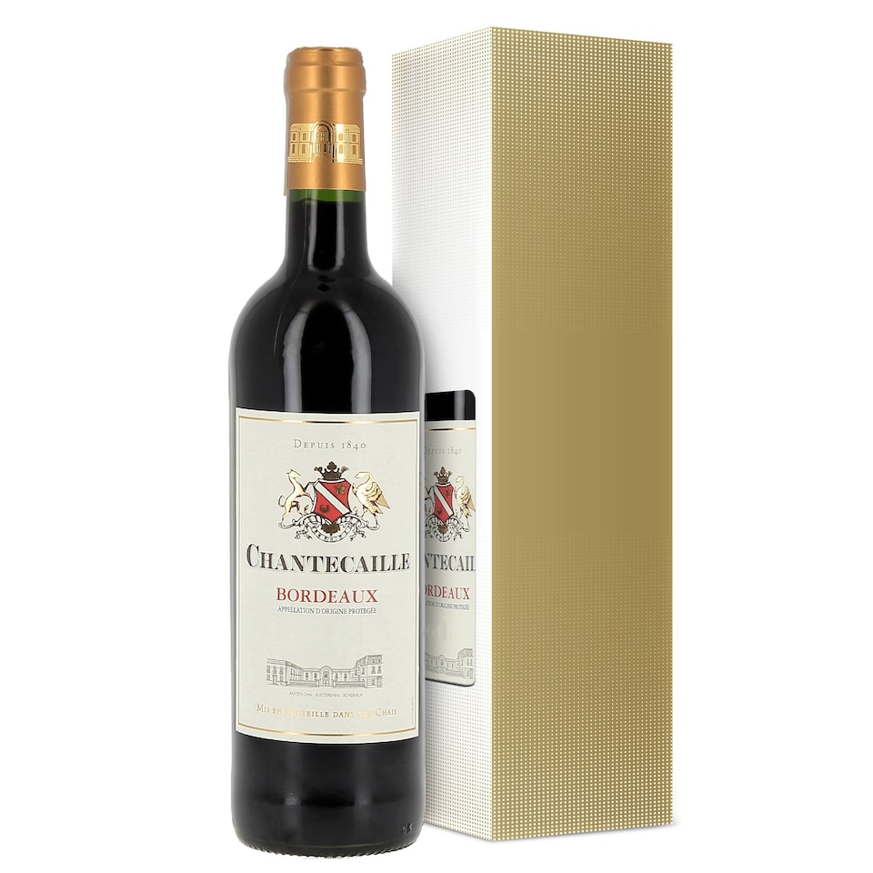Bordeaux Chantecaille AOP Rouge 0,75 L, Dárkové balení