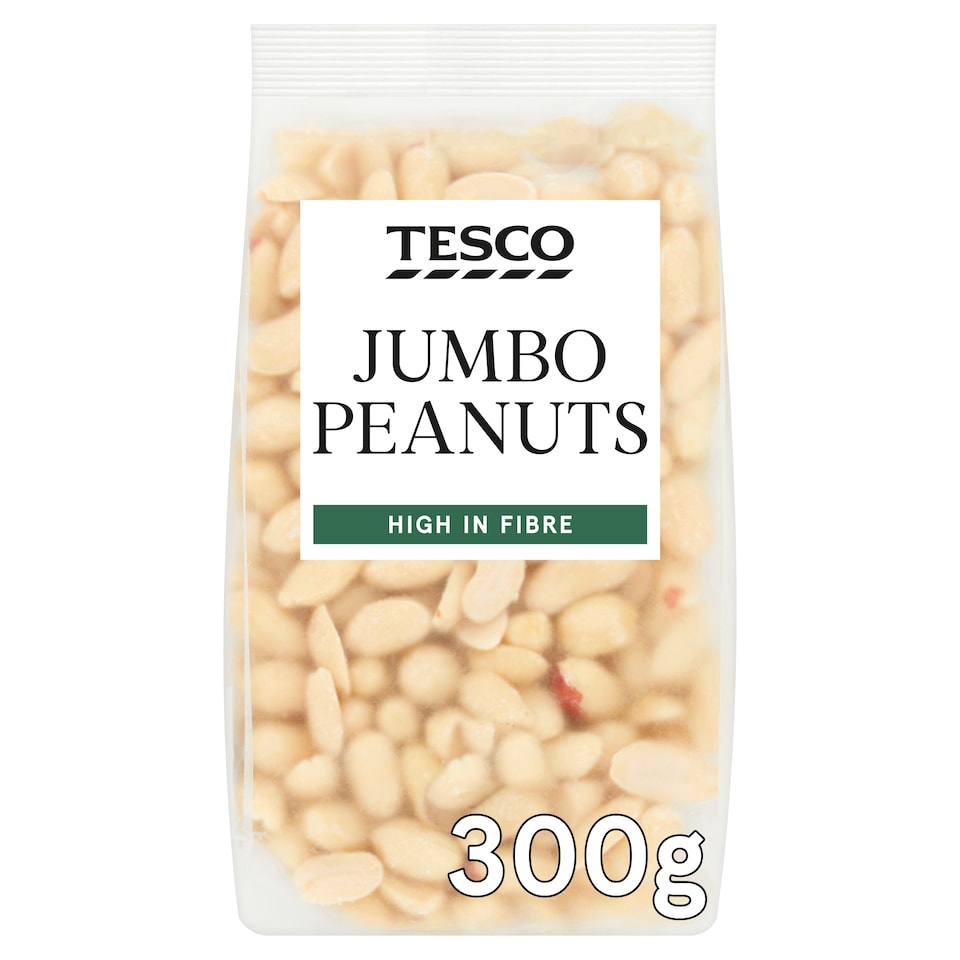 Tesco Jumbo Peanuts 300G