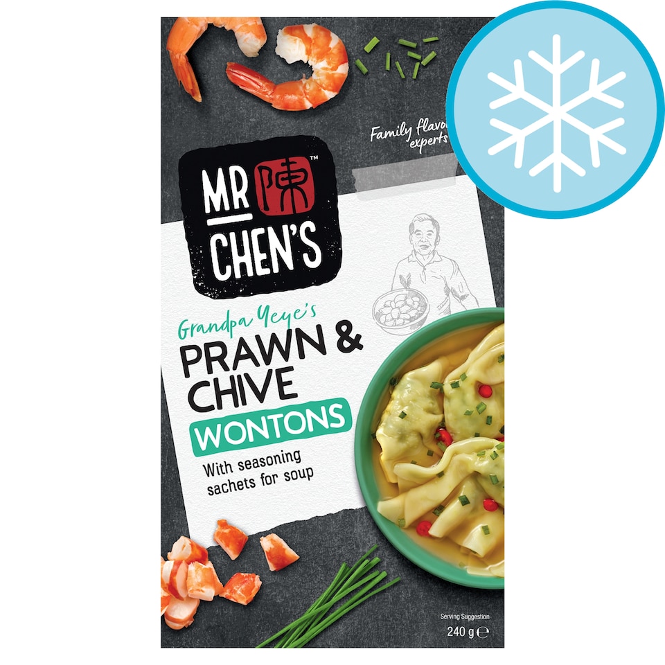 image 1 of Mr Chen's Prawn & Chive Wontons 240g