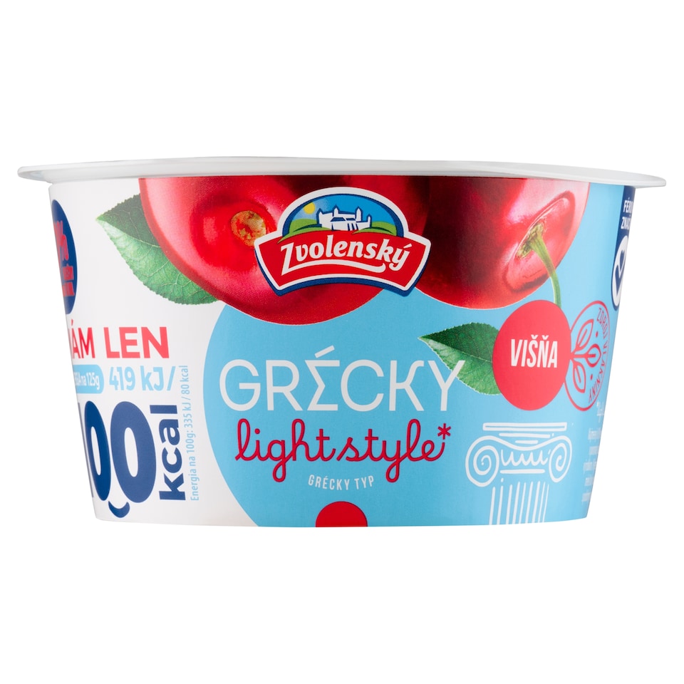 Obrázek 1 pro produkt Zvolenský Jogurt řeckého typu višeň 125g