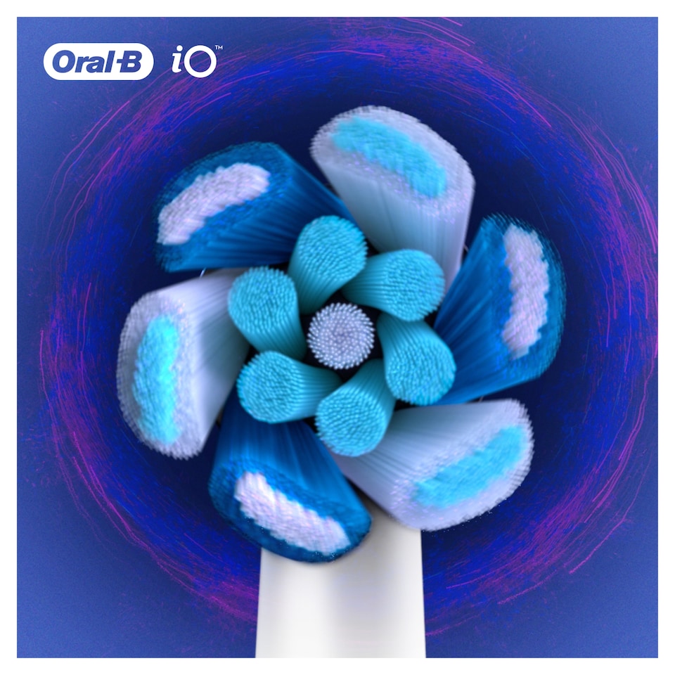 image 1 of Oral-B Io Ultimate Clean White Electric Toothbrush Heads 2