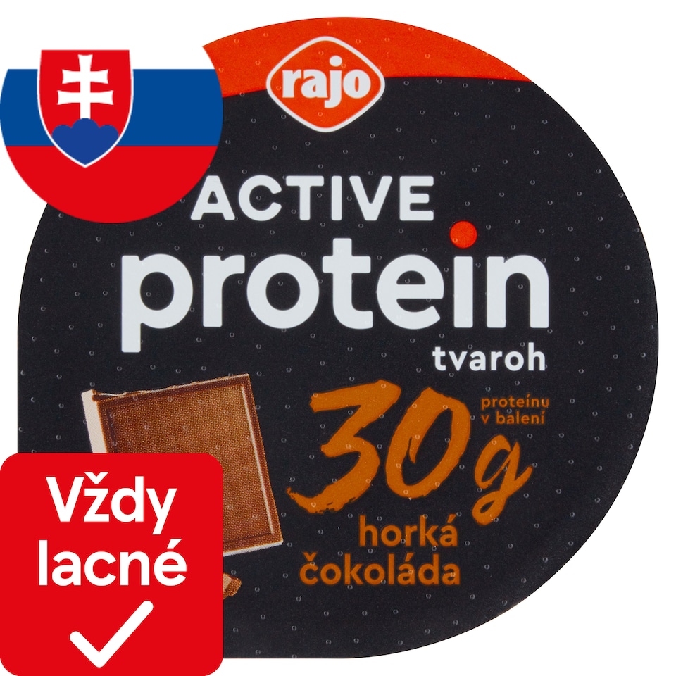 obrázok 1 z Rajo Active Protein tvaroh Horká čokoláda 200 g