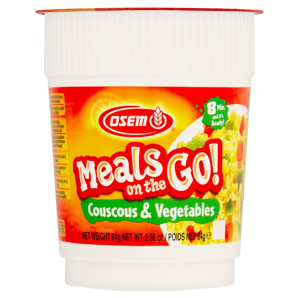 Osem Meals on the Go Couscous & Vegetables 84g