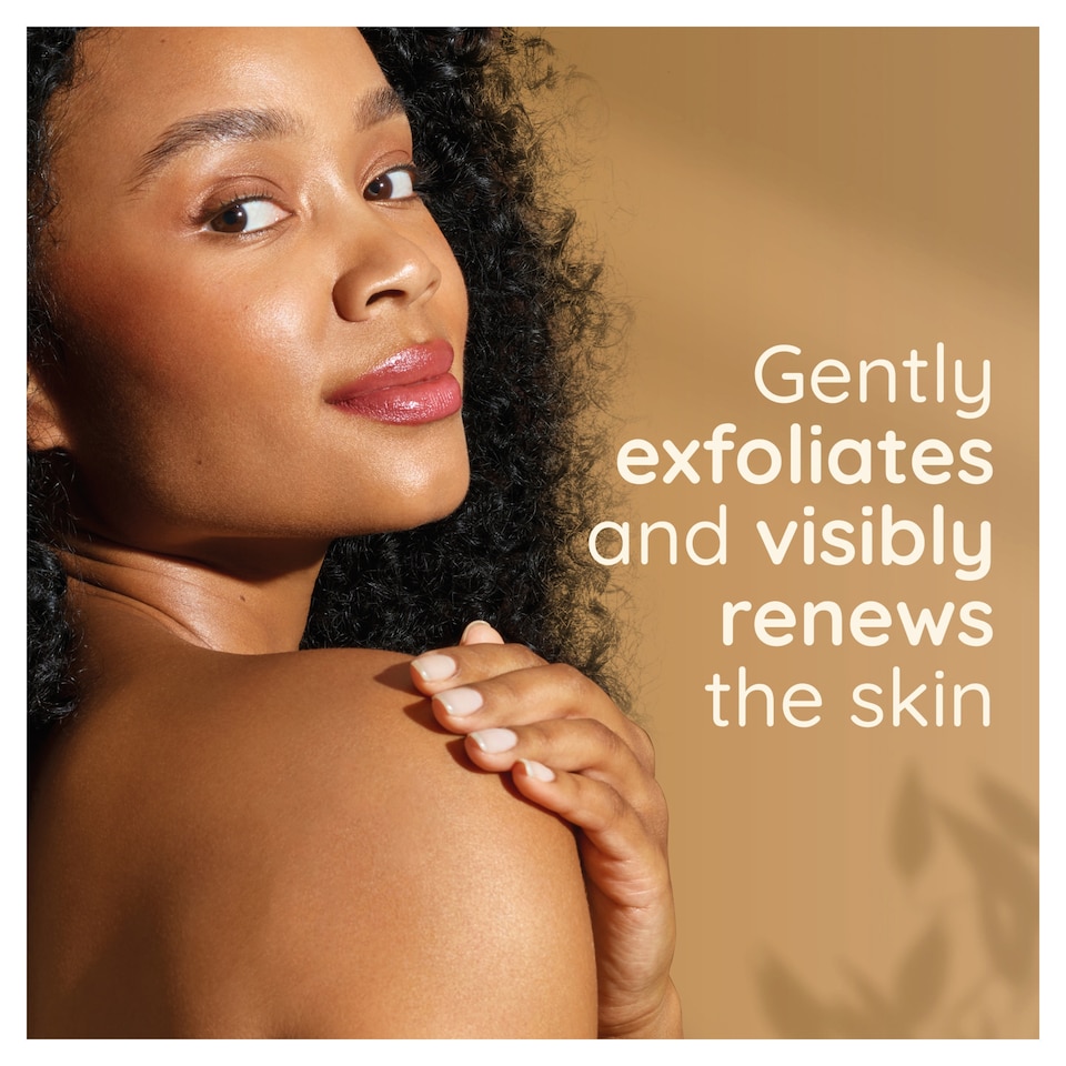 image 1 of Aveeno Skin Renewal Gentle Body Lotion Scrub Rough & Bumpy Skin 200ml