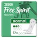 image 1 of Tesco Free Spirit Discreet Normal Pads 12 Pack