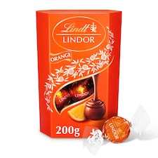 Lindt Lindor Milk Chocolate Orange 200G