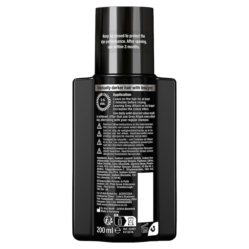 image 1 of Alpecin Grey Attack Shampoo 200ML