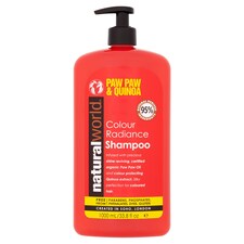 Natural World Pawpaw And Quinoa Shampoo 1000Ml
