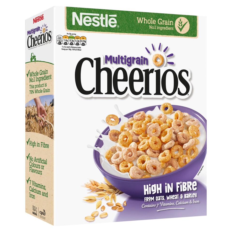 image 1 of Nestle Cheerios Multigrain Cereal 600G