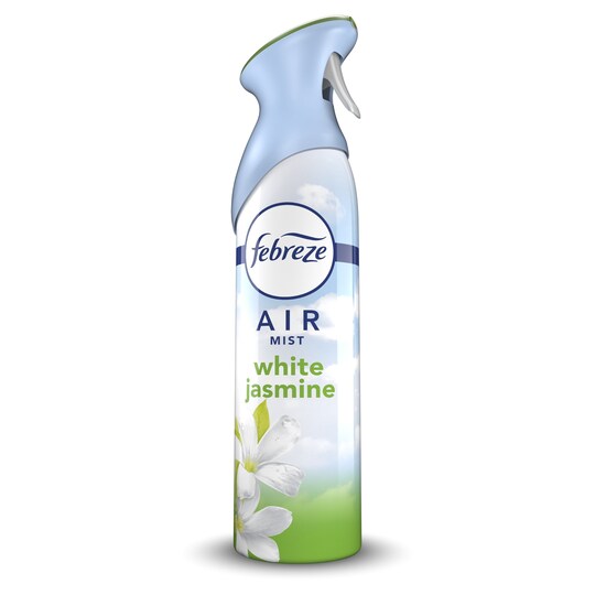 Febreze Air Freshener Aerosol White Jasmine 300Ml Tesco Groceries