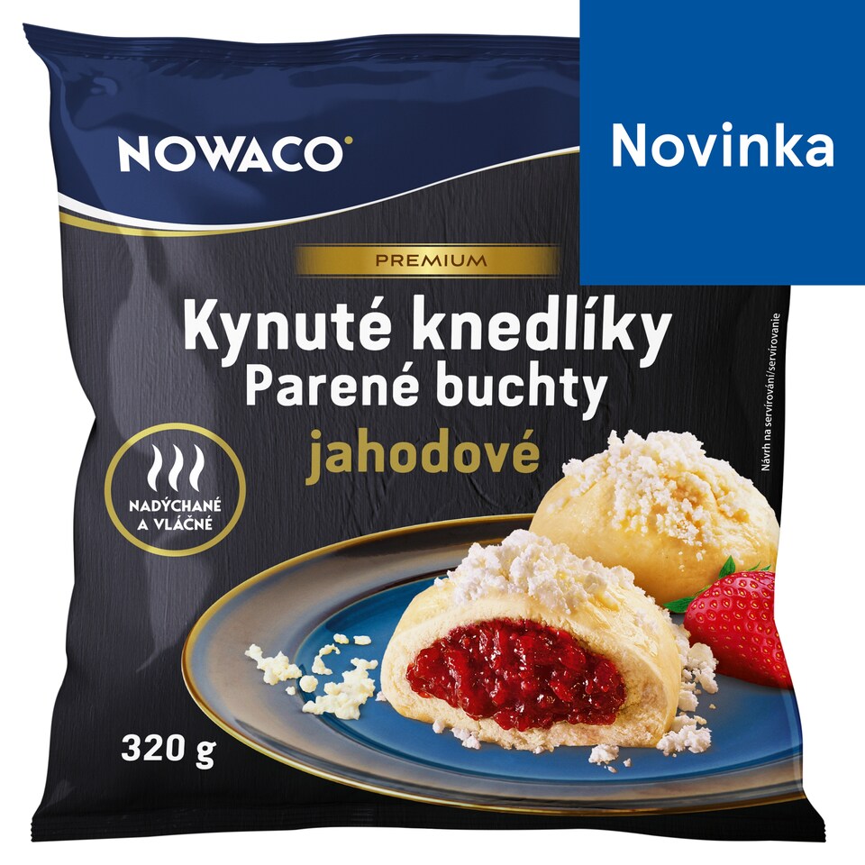 Nowaco Premium Parené buchty jahodové 320 g