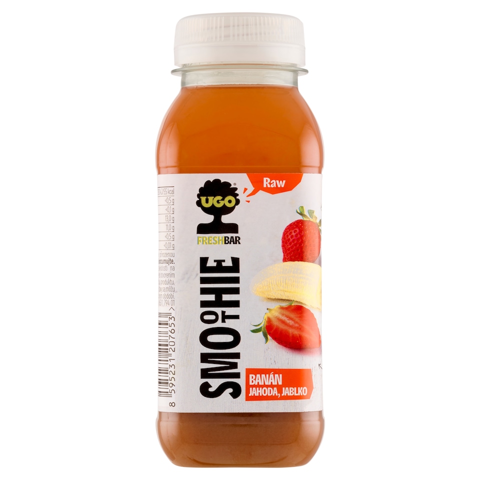 obrázok 1 z Ugo Smoothie z jabĺk, banánu a jahôd 250 ml