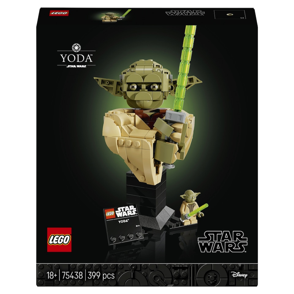 LEGO Star Wars 75438 Yoda mellszobor  1. kép