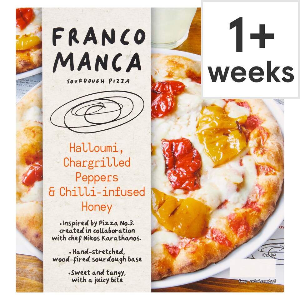 Franco Manca Halmi,Peprs Chilli Honey Pizza 470G Tesco Groceries