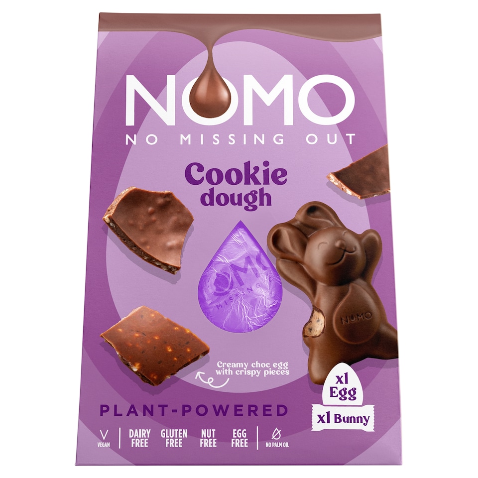 NOMO Cookie Dough Egg and Bunny 155g