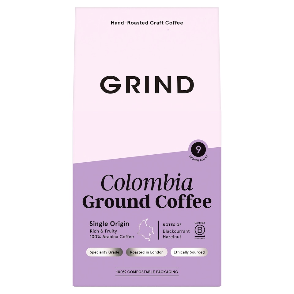 image 1 of Grind Single Origin Colombia Ground Coffee 200g