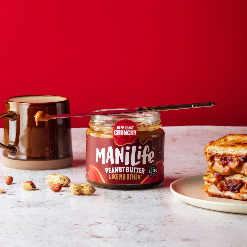 image 1 of Manilife Deep Roast Crunchy Peanut Butter 275g