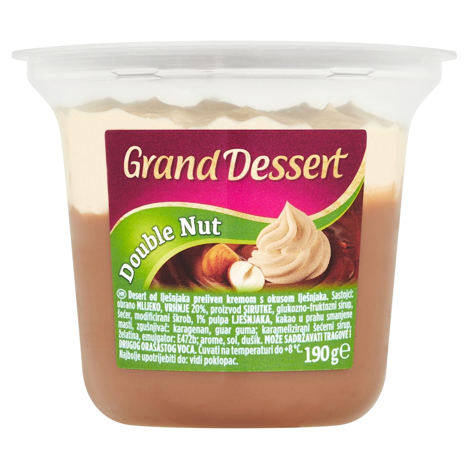 image 1 of Ehrmann Grand Dessert Double Nut 190 g