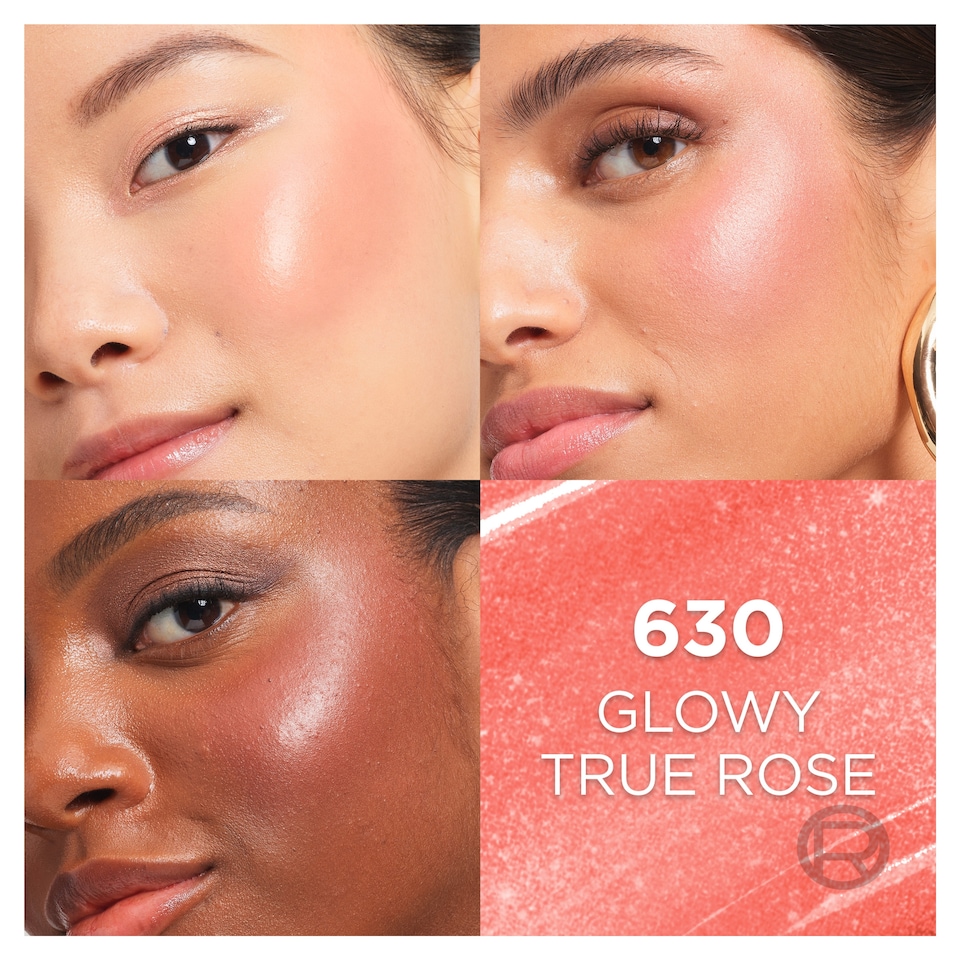 image 1 of L'Oréal Paris Lumi Le Liquid Blush, 630 Glowy True Rose, 11ml
