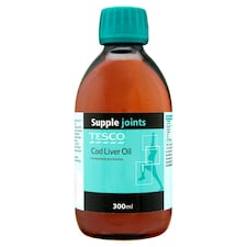 Tesco Health Omega-3 Cod Liver Oil Supplement - 300ml
