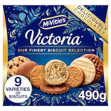 McVitie's Victoria Our Classic Biscuits Selection 490g