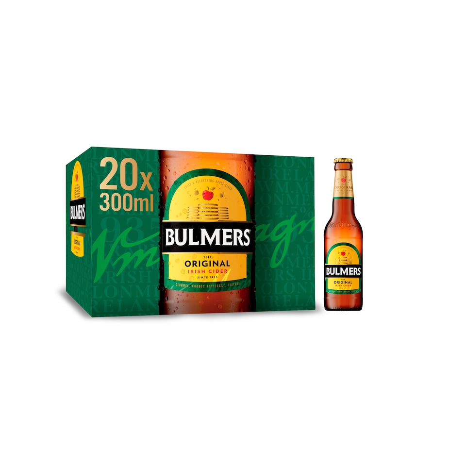 image 1 of Bulmers Original Irish Cider 6X300ml