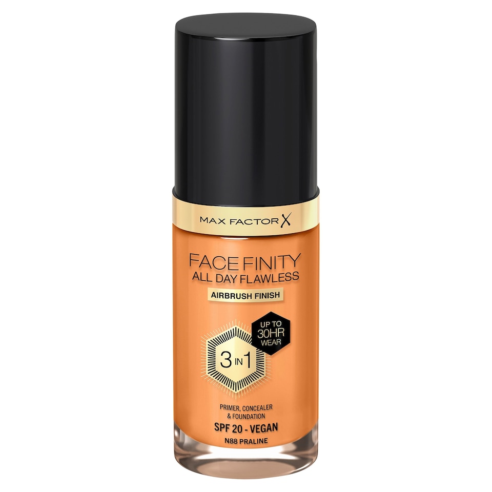 image 1 of Max Factor Facefinity 3 In 1 Foundation N88 Praline 30Ml