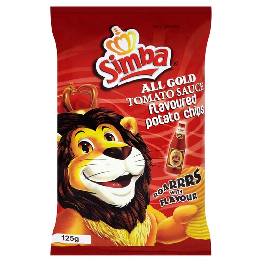 SIMBA ALL GOLD TOMATO SAUCE P/TOE CHIPS 125G Tesco Groceries
