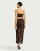 image 3 of F&F Floral Crochet Look Co-ord Beach Skirt in Brown