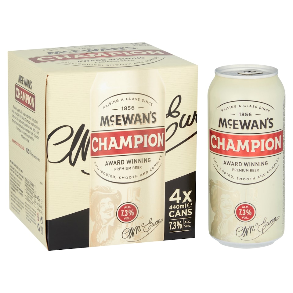 McEwan’s Champion Ale Beer Can 4x440ml