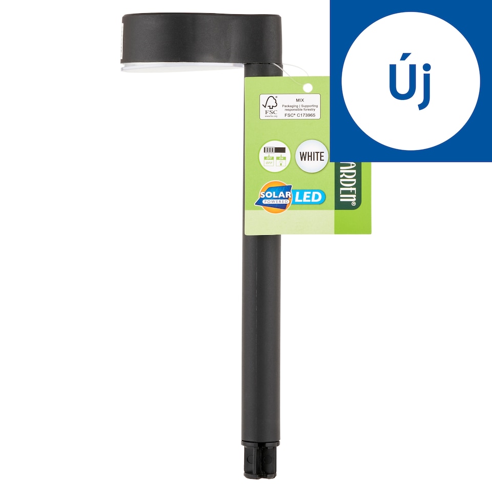 Pro Garden napelemes fehér fényű LED lámpa