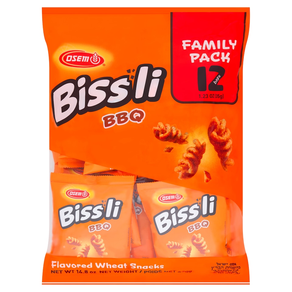 Osem Bissli Bbq Multibag 420G