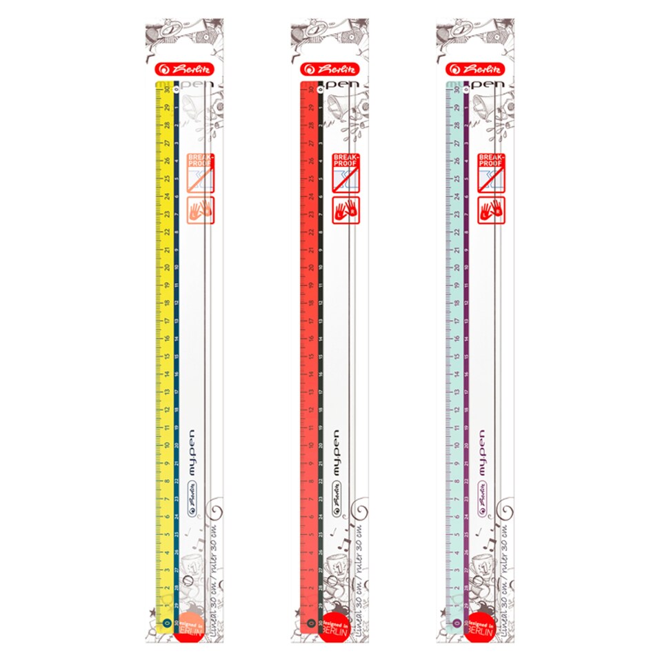 Herlitz my.pen vonalzó 30 cm