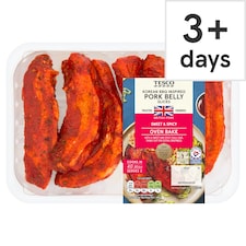 Tesco Korean BBQ Inspired Pork Belly Slices 400g