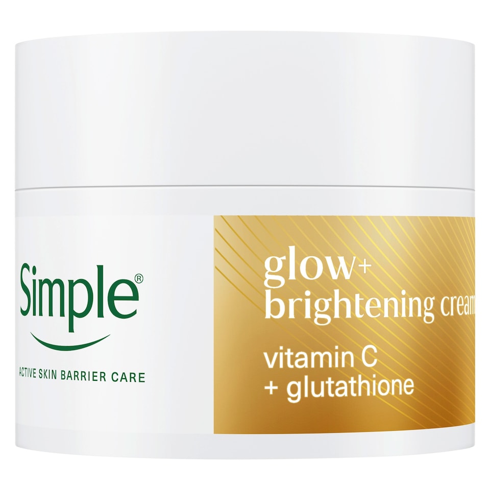 image 1 of Simple Glow+ Brightening Gel Face Cream Moisturiser 50ml