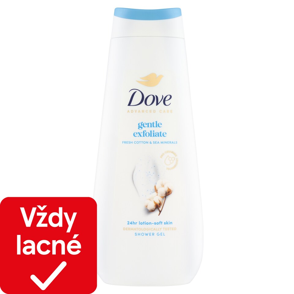 image 1 of Dove Advanced Care Gentle Exfoliate Shower Gel 400 ml