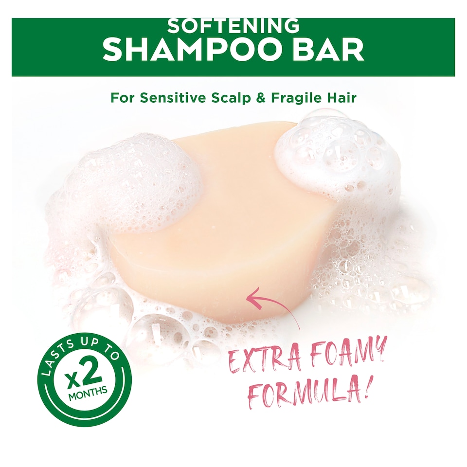 image 1 of Garnier Ultimate Blends Shampoo Bar - Delicate Oat Milk 60g