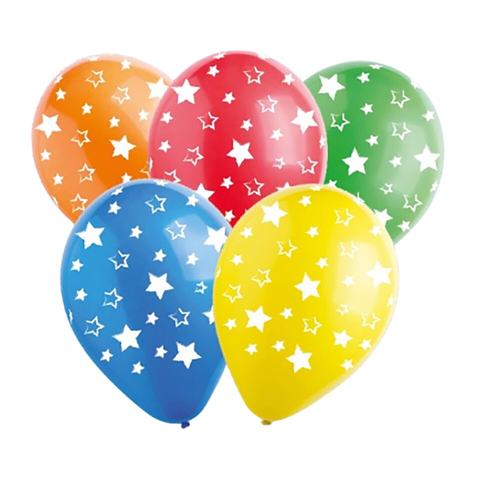Tesco Star Balloon 10 Pack
