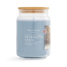 Wax Lyrical England Sparkling Snow Large Candle 475g
