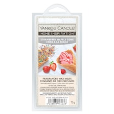 Yankee HI Strawberry Waffle Cone 6 Wax Melts 75g