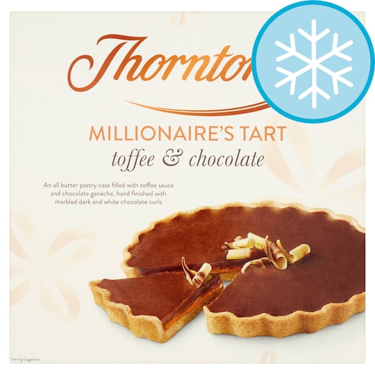 Thorntons Millionaires Tart 462G Tesco Groceries