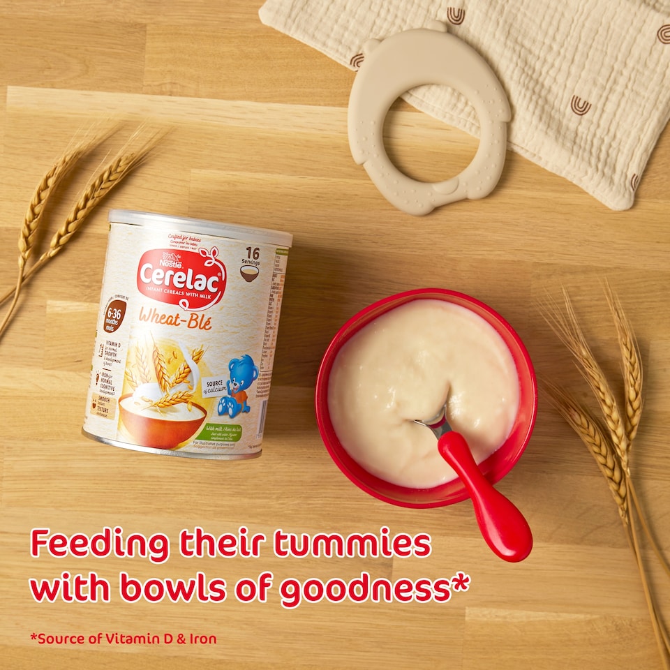 image 1 of Cerelac Infant Cereals With Milk Wheat 6+ Months 400g