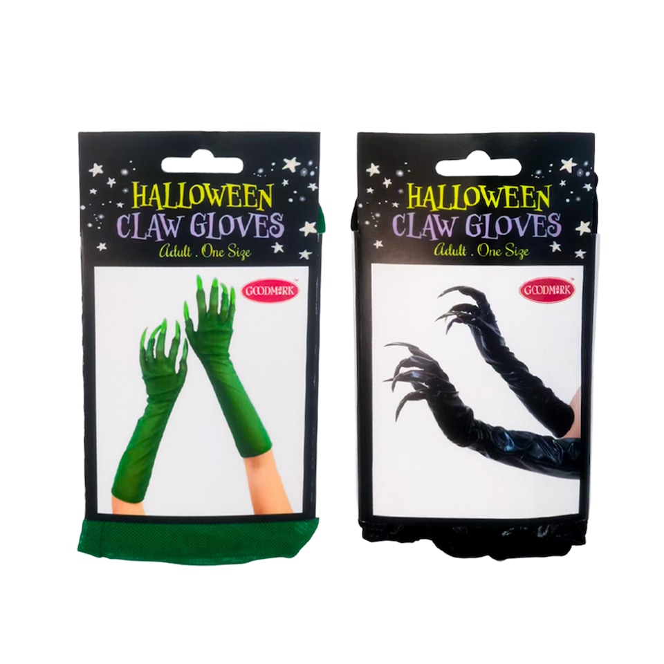 Halloween Witches Claw Long Gloves Assortment