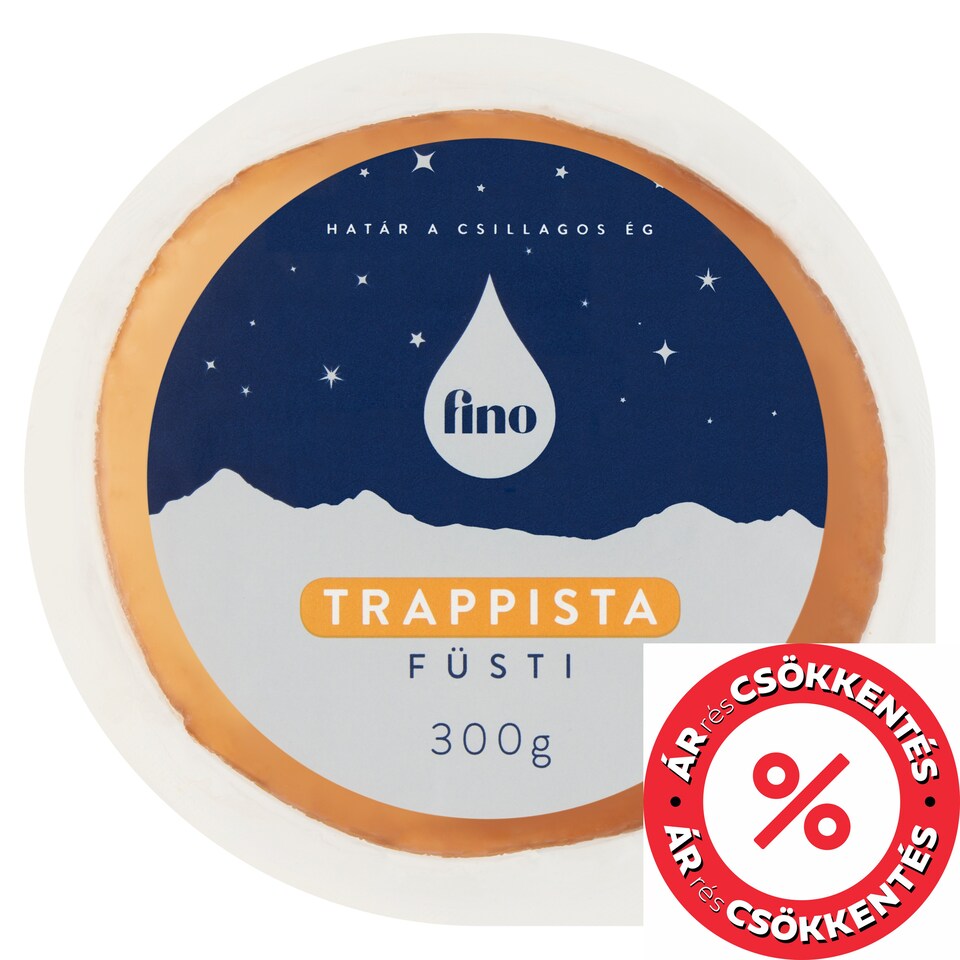 Fino Füsti Smoked Mini Trappist Fat Semi-Hard Cheese 300 g