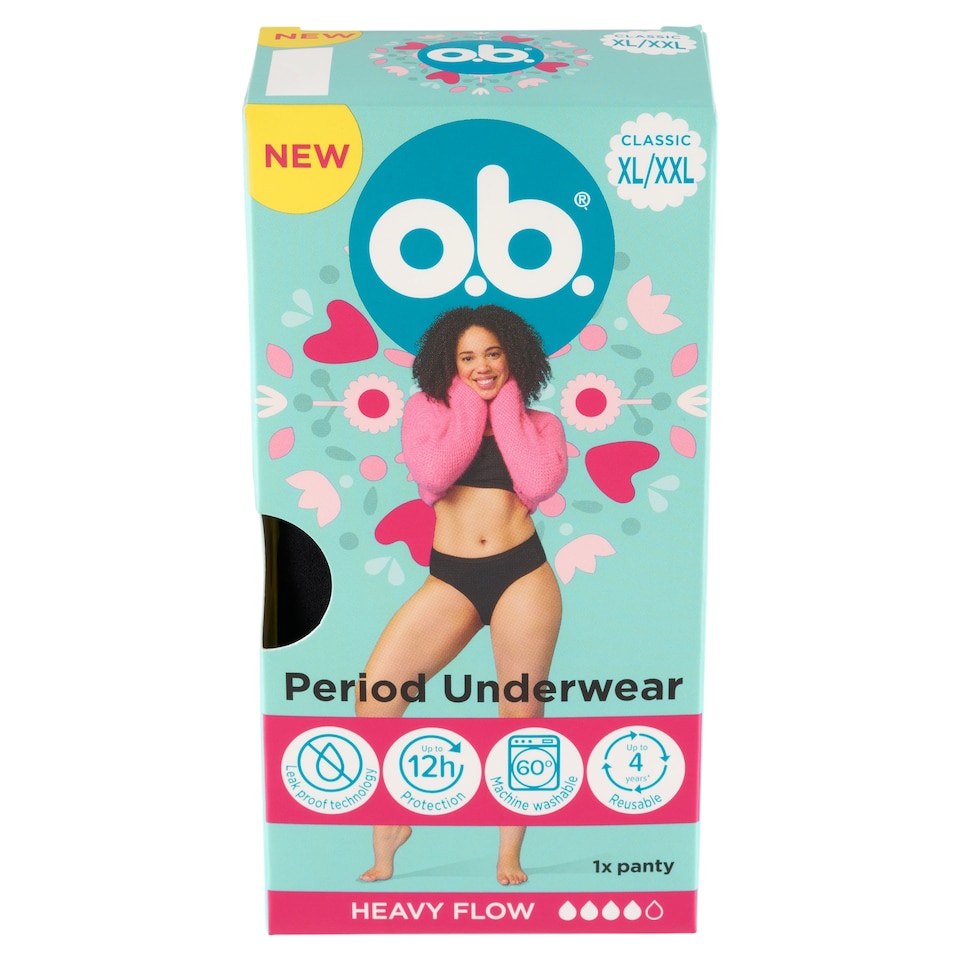 image 1 of O.B. Classic Period Underwear XL/XXL 1 pc