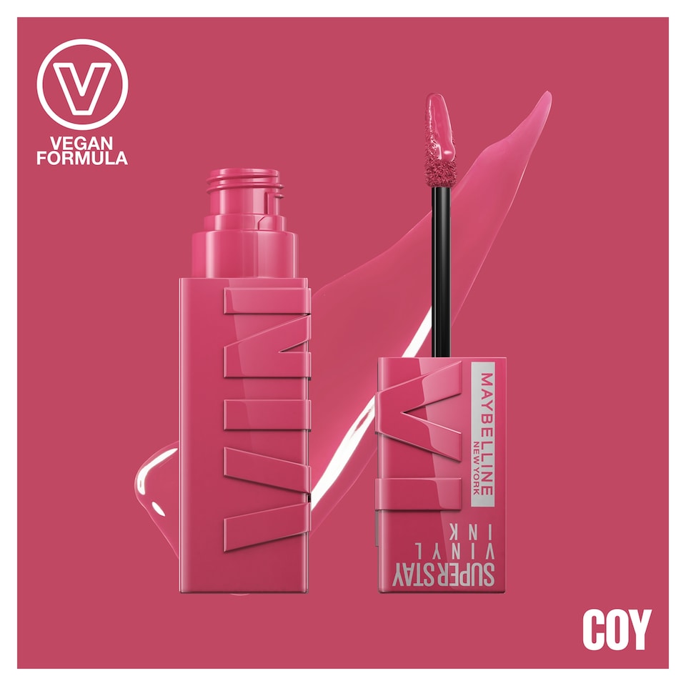 image 1 of Maybelline Superstay Vinyl Ink No 20 Coy