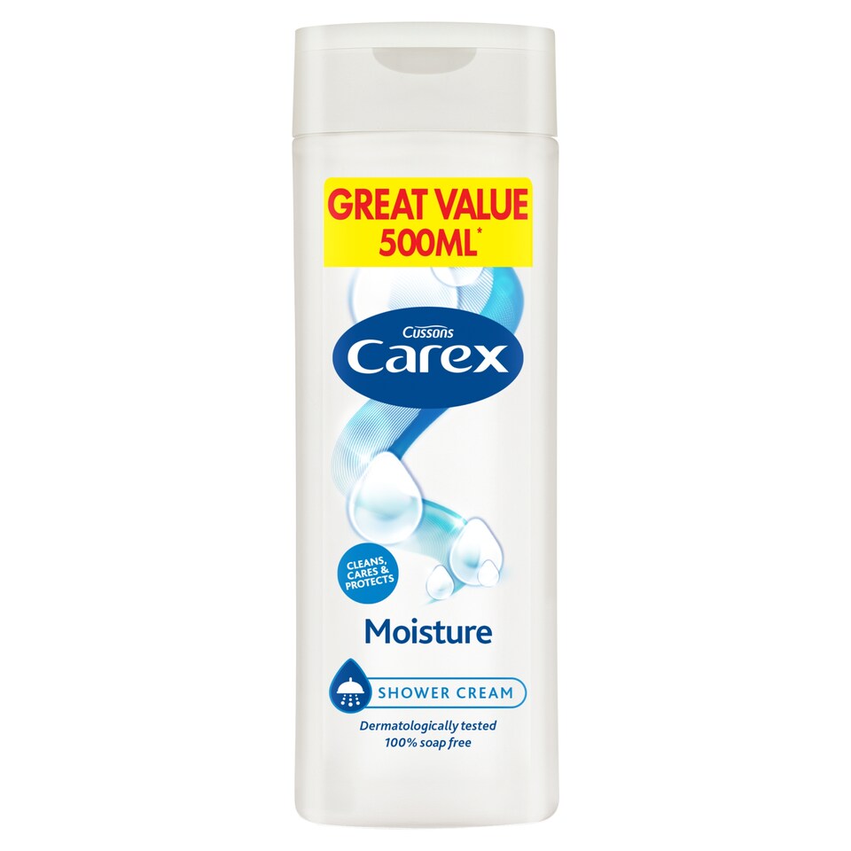 image 1 of Carex Shower Gel Moisture Plus 500Ml