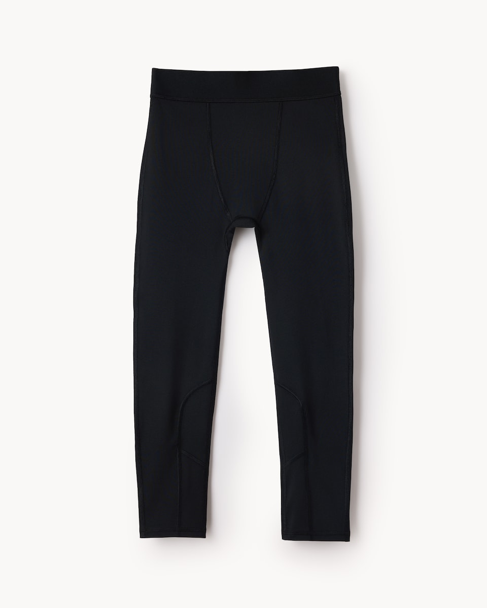image 1 of F&F Active Boys ULTRAMOVE Base Layer Leggings in Black