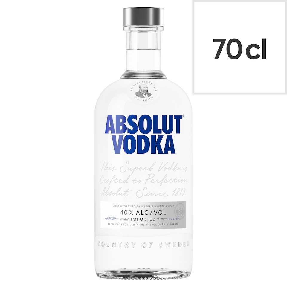 image 1 of Absolut Swedish Vodka 70Cl