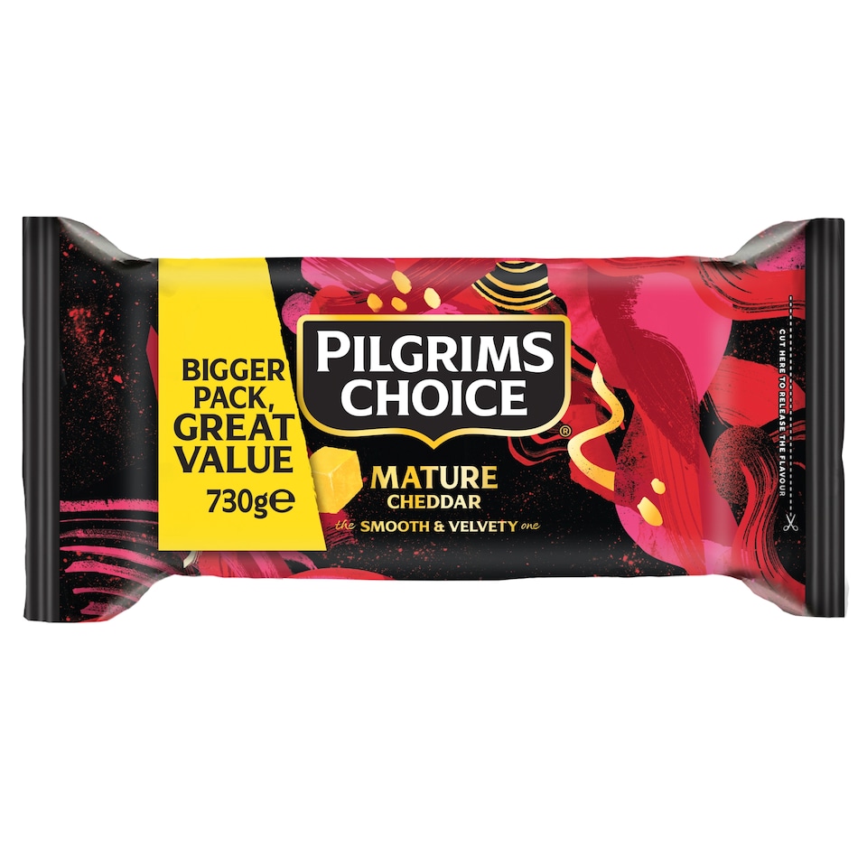 Pilgrims Choice Mature Cheddar 730g